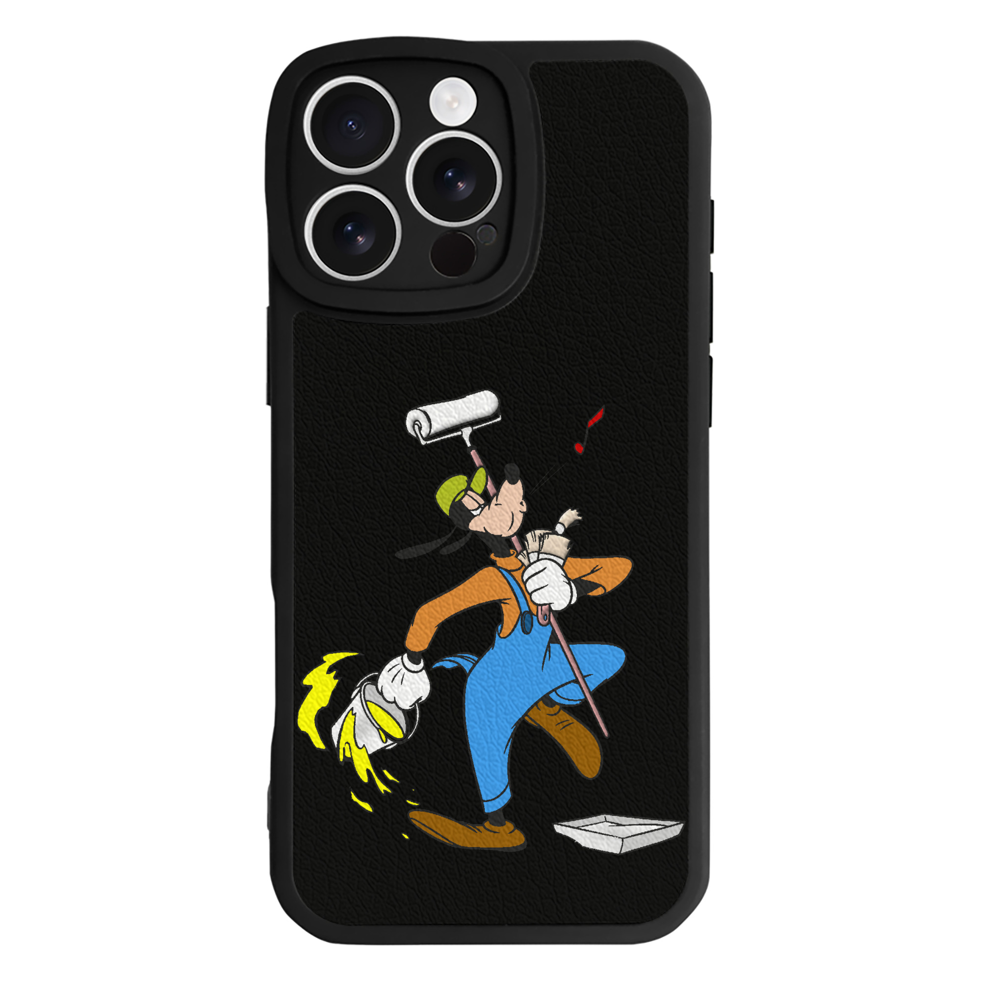 （画像用） ミッキーマウス Mickey Mouse 【iPhone 16シリーズ対応】シリコンスマホケース（レザー調） 材質：シリコン